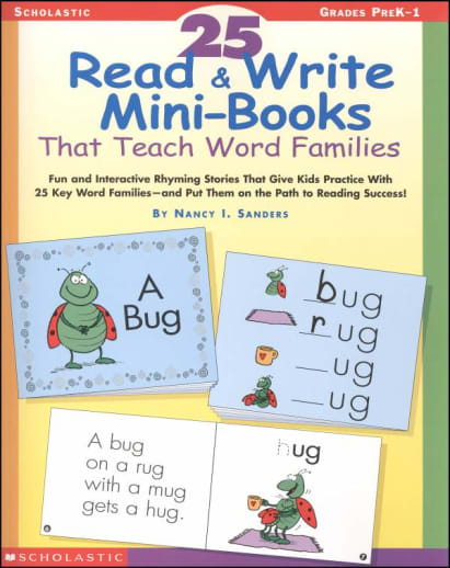 25 Read & Write Mini-Books That Teach Word Families