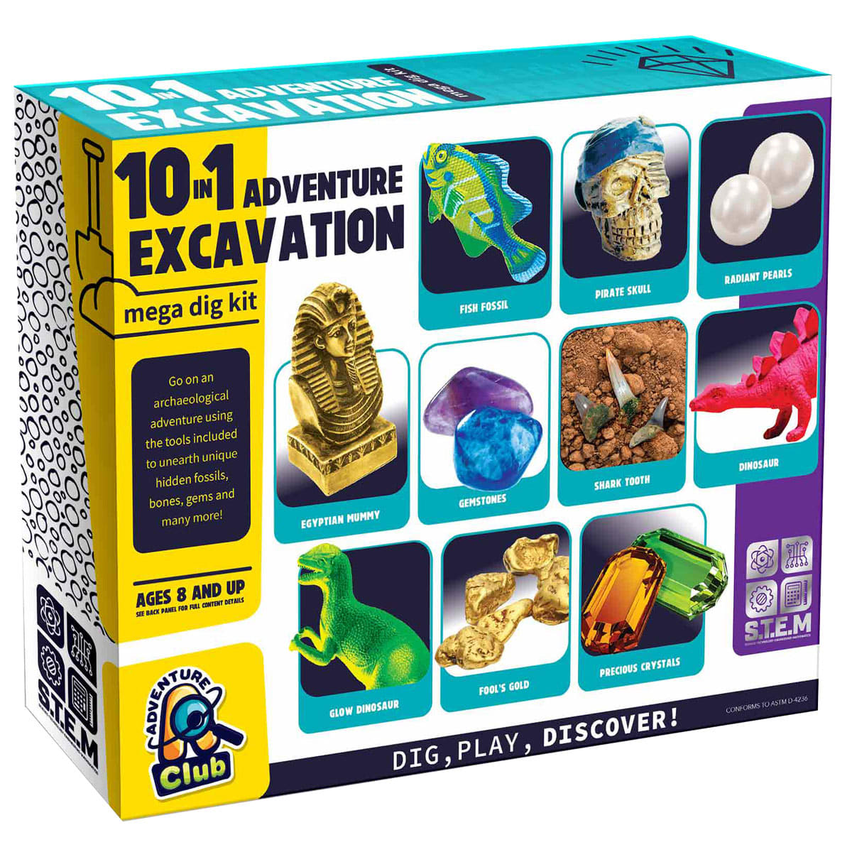 10 in 1 Treasure Excavation Kit