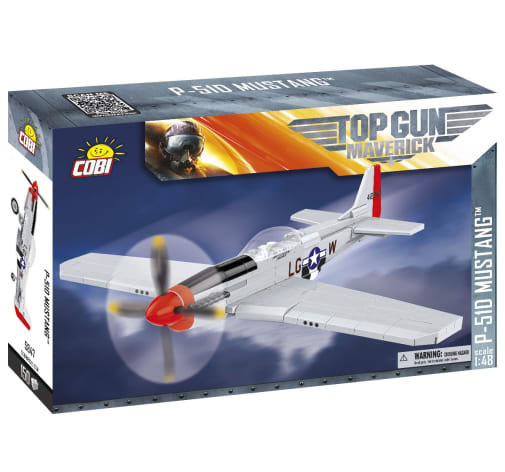 COBI Top Gun Maverick P51-D Mustang Fighter - 150 pieces