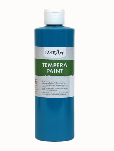 Turquoise Tempera 16 oz.