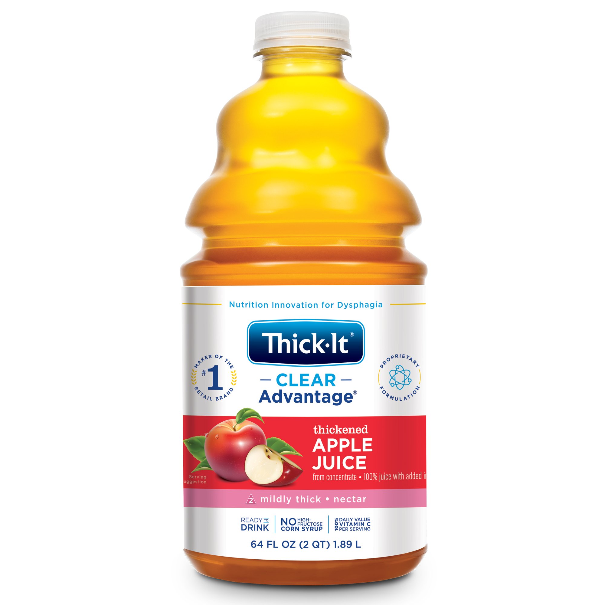 Thick-It Clear Advantage Nectar Consistency Apple Thickened Beverage, 64-oz. MK 742227