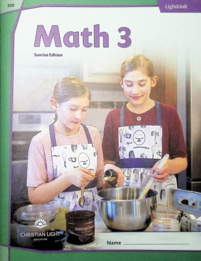 Mathematics LightUnit 308 Sunrise Edition