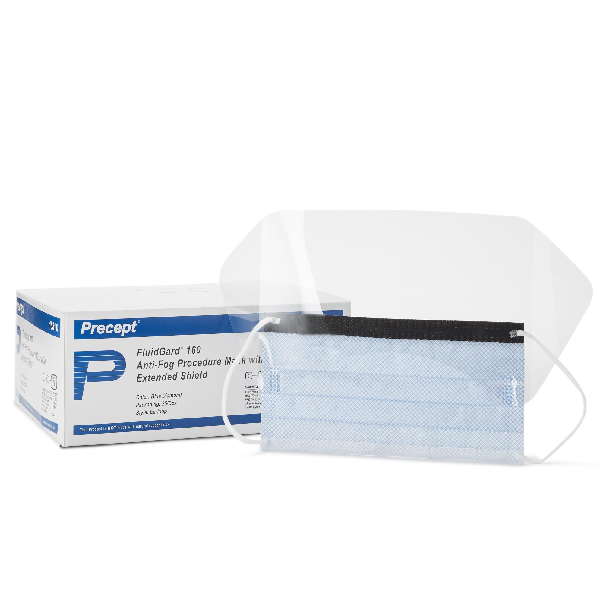 Fluidgard160 Procedure Mask with Eye Shield MK 446811