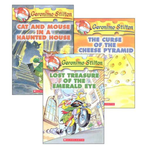 Geronimo Stilton Books 1-3 Set