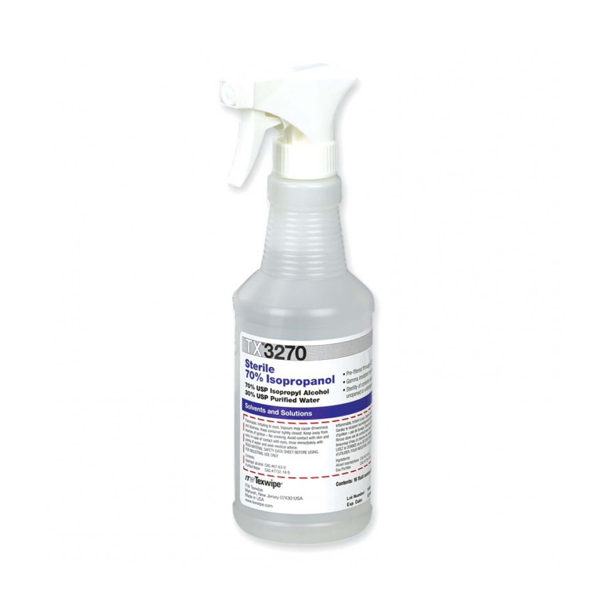 Texwipe Surface Disinfectant Cleaner, 16 oz Trigger Spray Bottle MK 1137876