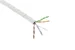 Cat6 Bulk Ethernet Cable, Unshielded, Solid, CMP, Pull Box, 1000 ft, 550 Mhz, White