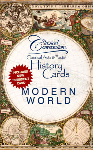 Classical Acts and Facts History Cards: Modern World