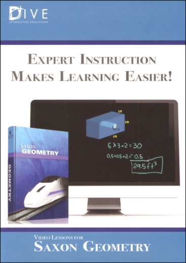 DIVE Saxon Geometry 1st Edition Instructional CD-ROM