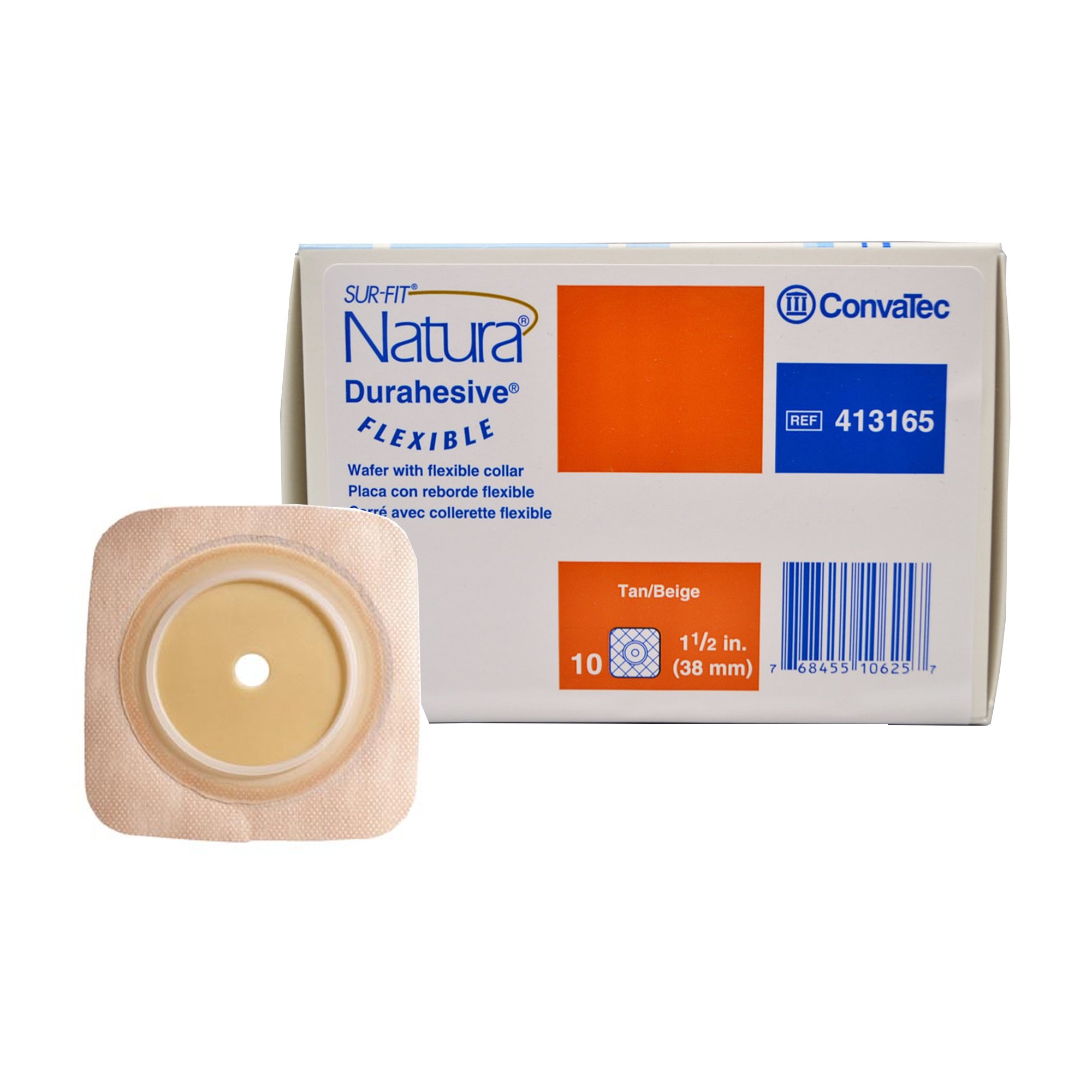 Sur-Fit Natura Two-Piece Durahesive Skin Barrier, 38 mm flange MK 461919