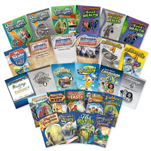 Abeka Grade 4 Child Kit (unbound)