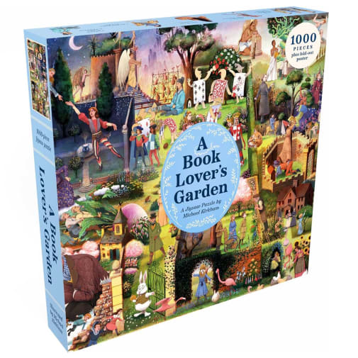 Book Lover's Garden Jigsaw Puzzle (1000 pieces)