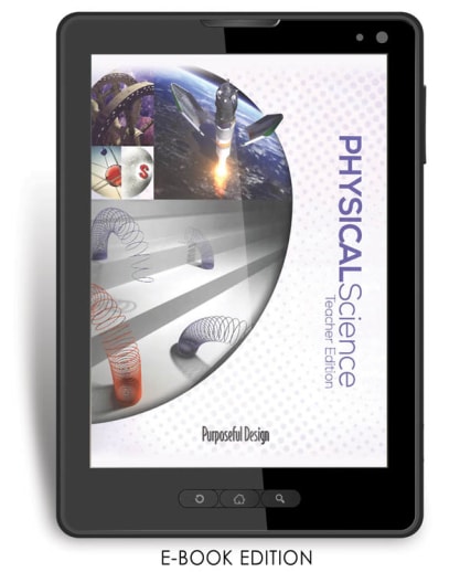 Purposeful Design Science - Physical Science Teacher Edition E-Book 1-year subscription