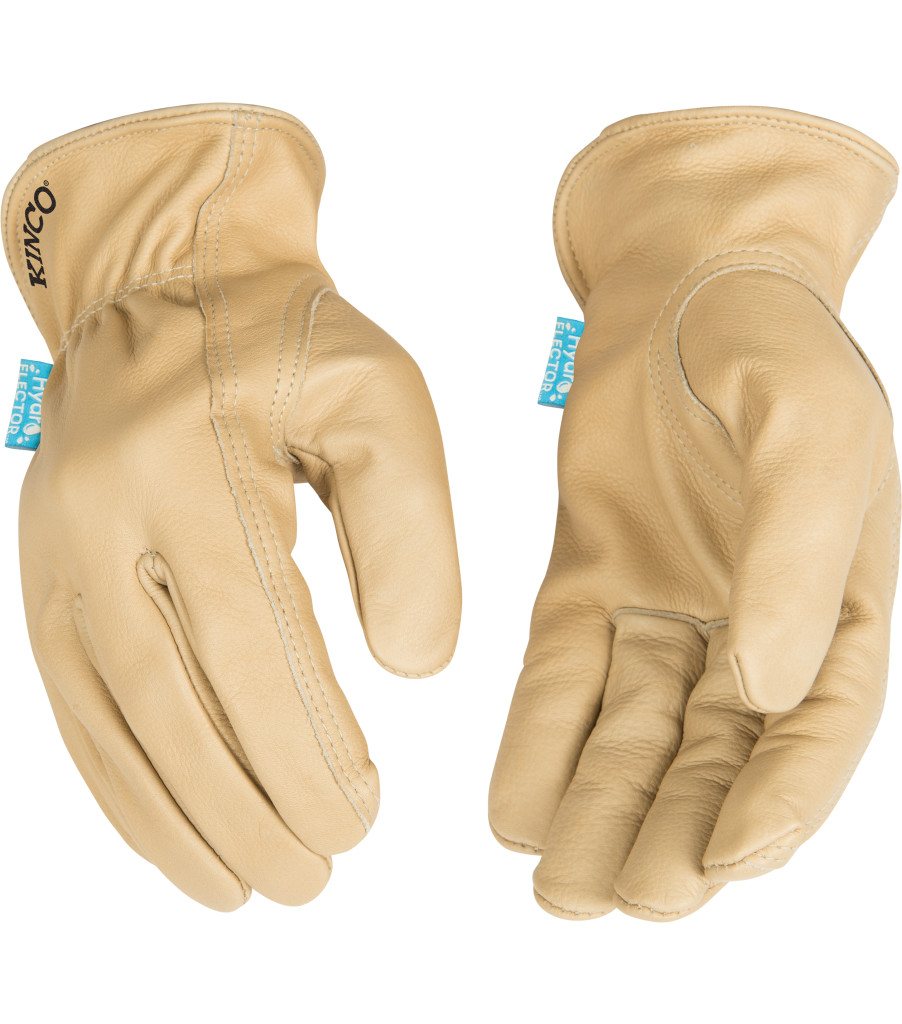 HydroFlector&trade; Water-Resistant Premium Grain Cowhide Driver, Tan, large image number 2