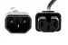 AC Power Cord, C14 to C15, 14 AWG, 3ft