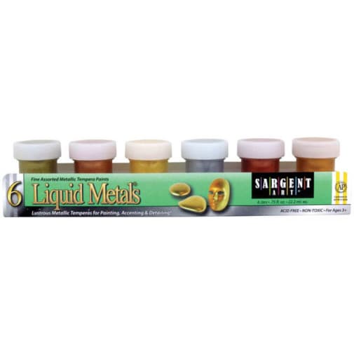 Liquid Metals Metallic Poster Paint
