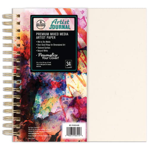 Artist Journal - Spiral (9 x 9)