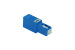 SC/UPC Singlemode Fiber Optic Attenuator – 10dB, Female to Male, Plastic, Blue