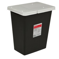 SharpSafety RCRA Waste Container, 8 Gallon, 17-3/4 x 11 x 15-1/2 Inch MK 634316