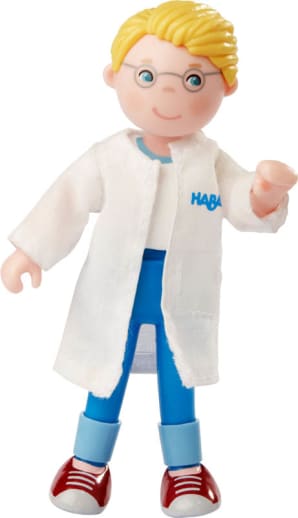 Veterinarian Andreas Little Friends bendy doll