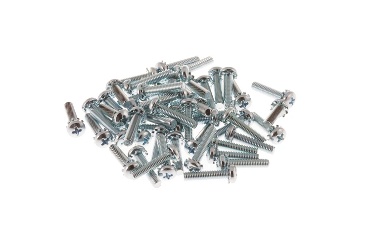 Rack Mount Cage Nut Screws, 12-24, Qty 50