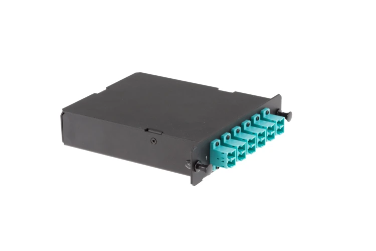 MPO/MTP Cassette Module, 12 Fiber, LC Duplex, OM3 Multimode, LGX MPO/MTP Cassette Module, 12 Fiber, LC Duplex, OM3 Multimode, LGX