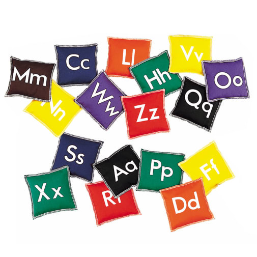Alphabet Bean Bags