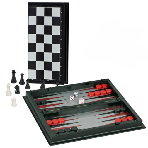 3-in-1 Combination Game Set - Travel Size