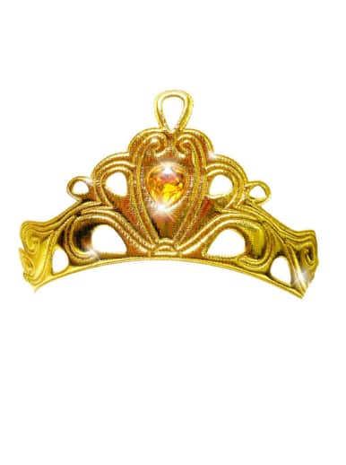 Litte Adventures Gold Diva Soft Crown Dress Up Accessory