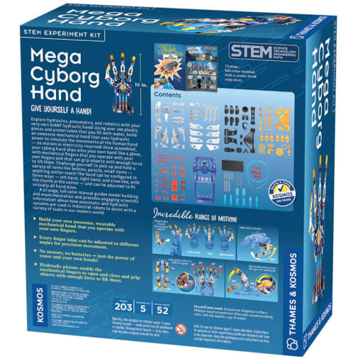Mega Cyborg Hand STEM Experiment Kit | Thames & Kosmos