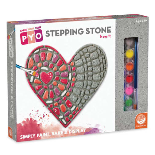 Paint Your Own Stepping Stone - Heart