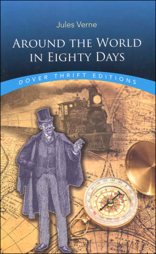 Around the World in Eighty Days by Jules Verne (Thrift Edition)