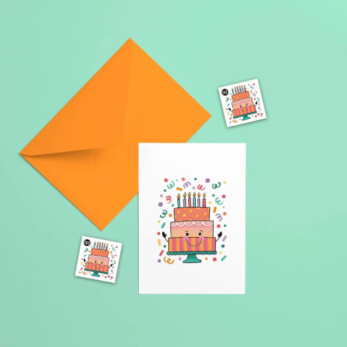 Happy Birthday Greeting Card