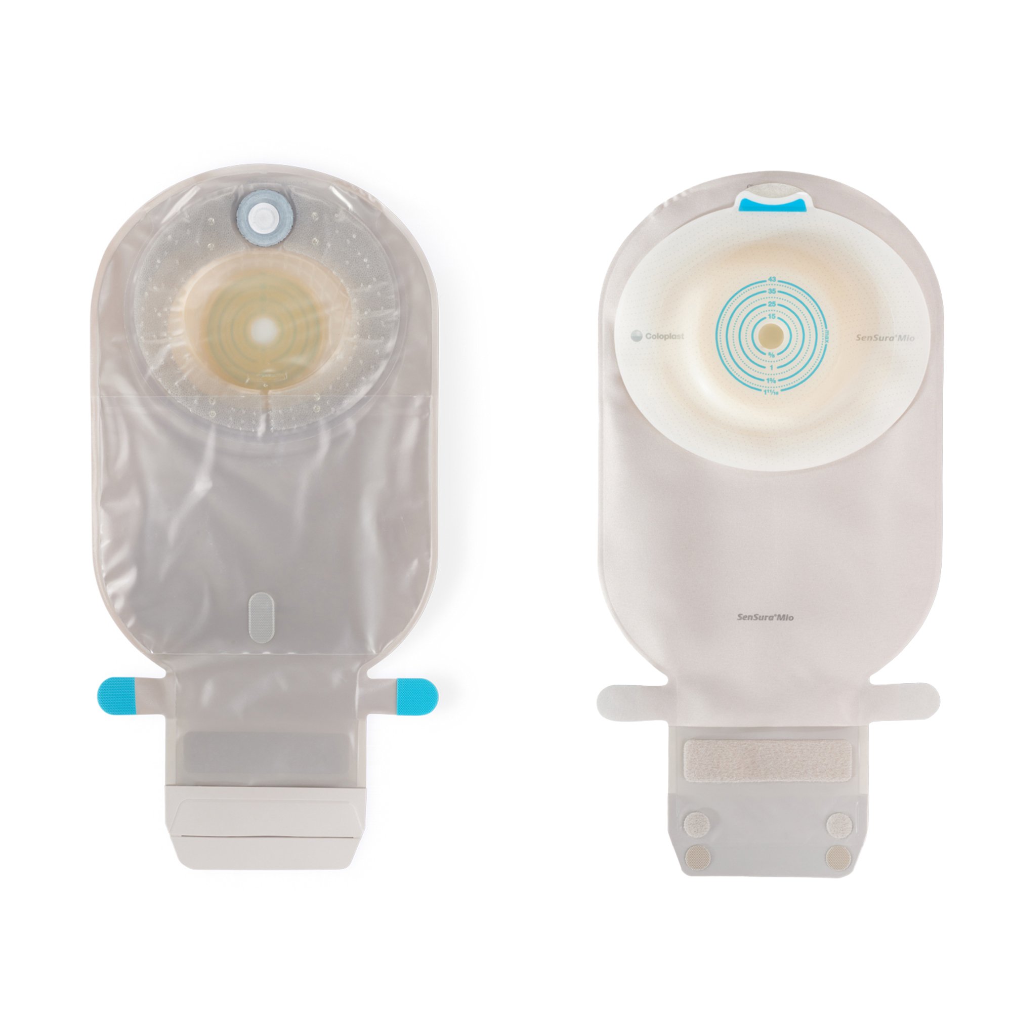 SenSura Mio Convex Light 1-Piece Transparent Ostomy Pouch, 10  43 mm Stomas MK 995394