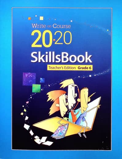 Write on Course 20-20 SkillsBook Grade 6 Teacher Edition
