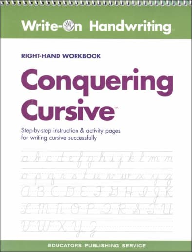 Conquering Cursive Right-Hand Workbook