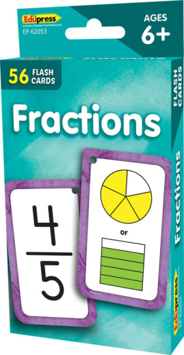 Fractions Flash Cards