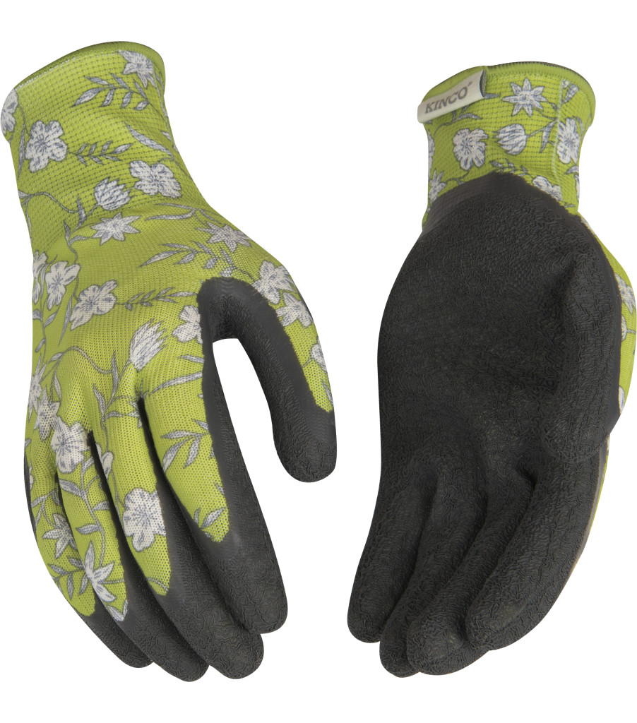 Women&rsquo;s Polyester Knit Shell & Latex Palm, Green, large image number 2