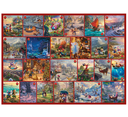 トーマス・キンケード カレンダー Thomas Kinkade ディズニー Disney Dreams Collection by Thomas Kinkade Studios 2026 Wall