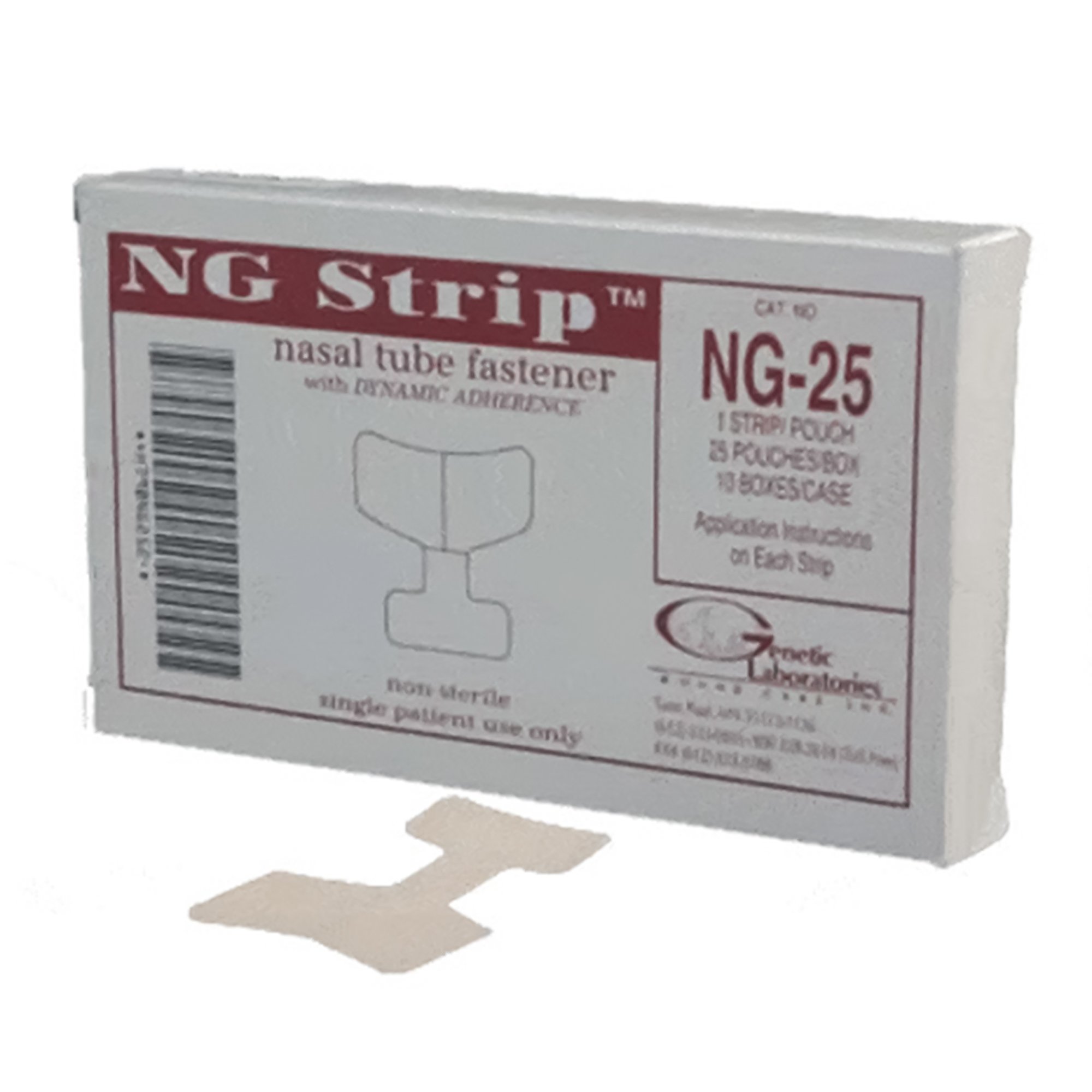 NG Strip Securement Device for use with Nasogastric and Nasal Feeding Tubes MK 581631