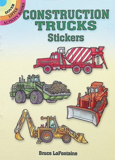 Construction Trucks realistic stickers