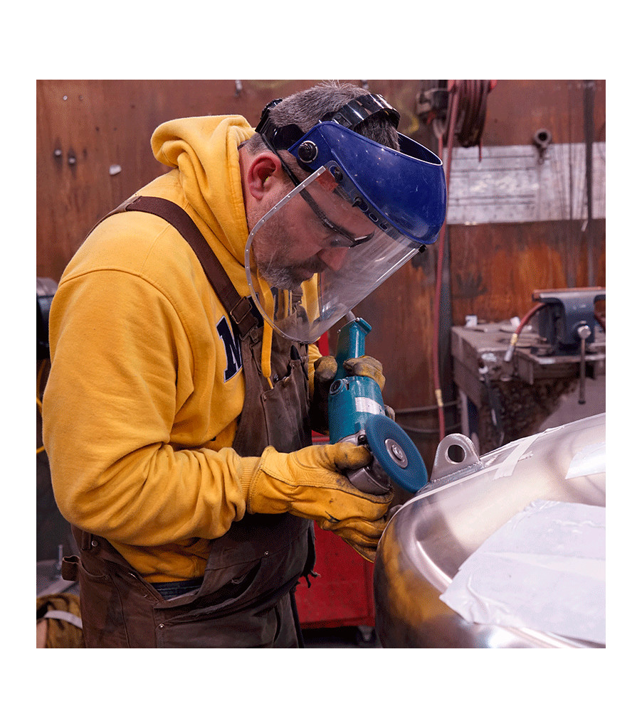 Premium Grain Cowhide Driver with Palm Patch, Golden, large image number 3