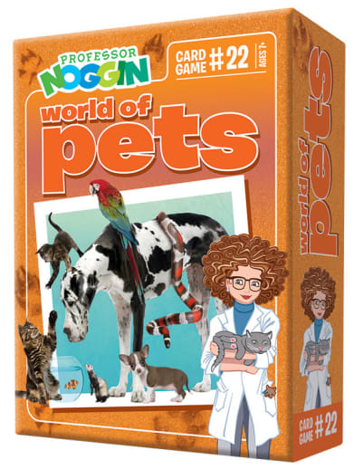 Prof Noggin's Pets Card Game