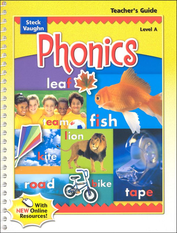 Steck vaughn phonics level a teacher