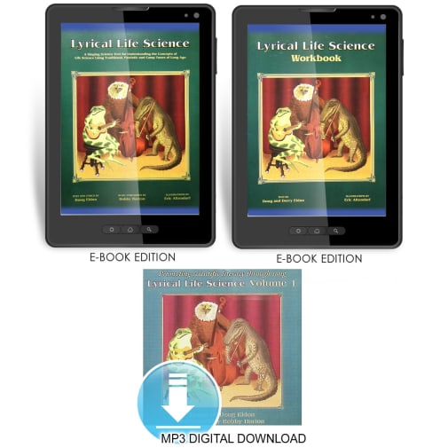 Lyrical Life Science Volume 1 Set - e-books with MP3 Album Download