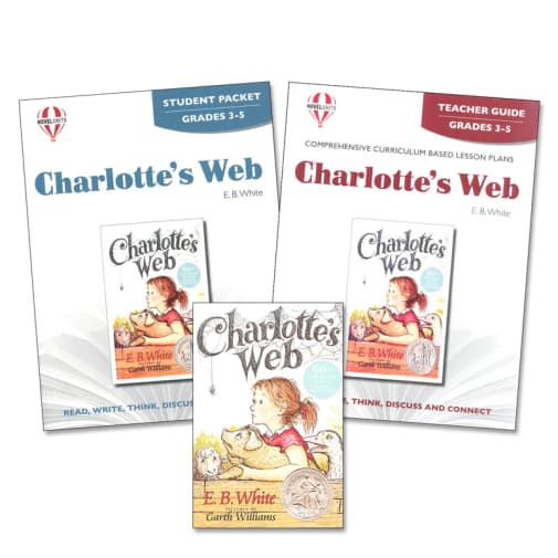 Novel Units Charlotte's Web Set