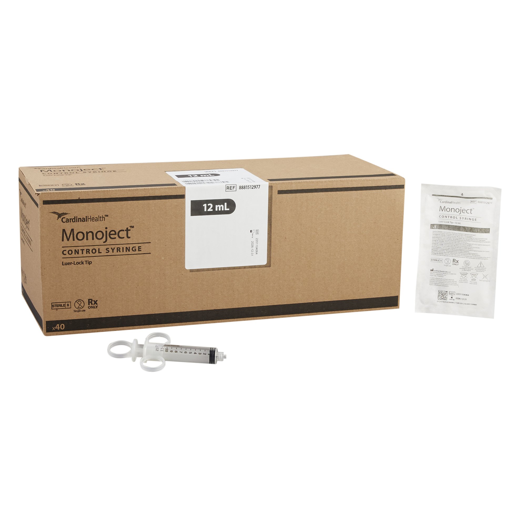 Monoject Control Syringe, 12 mL MK 557822