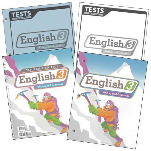 BJU Press English 3 Home School Kit 2nd Edition