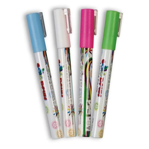 Neon Dry-Erase Markers, pack of 4 (white, green, pink, and blue)