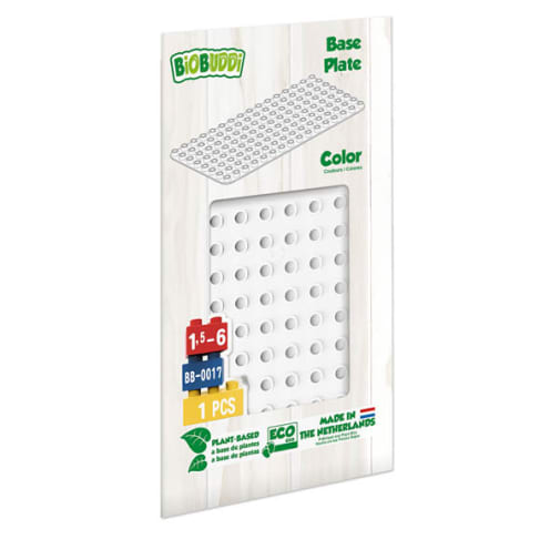 BioBuddies Educational Baseplates - White