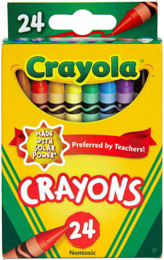 Crayola Crayons 24 Count Box